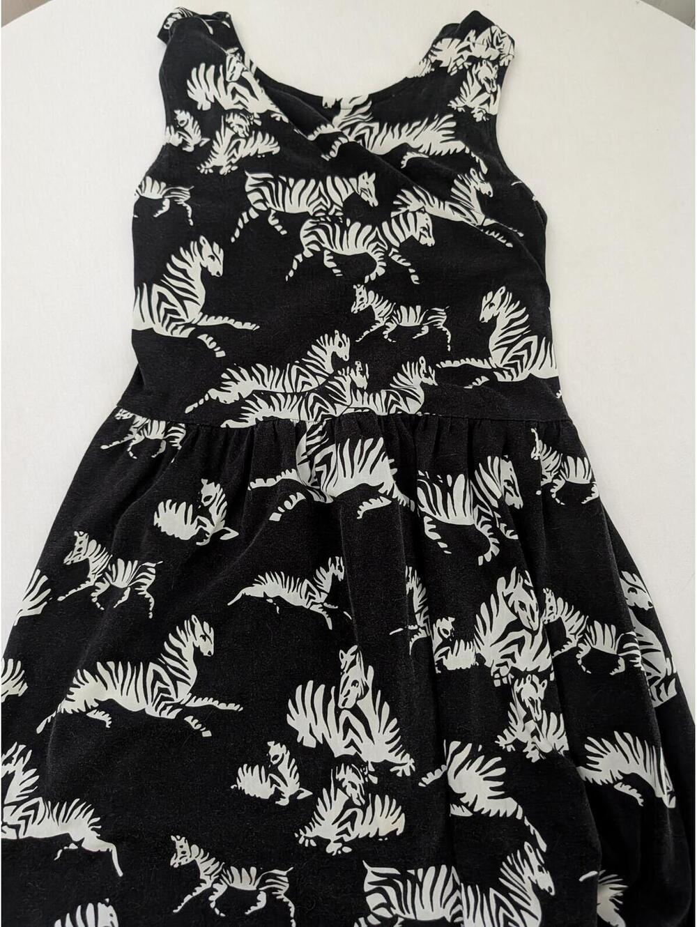 ASOS Black and White Zebra Print Sleeveless Dress UK 16 EU 44 US 12 - Picture 5 of 8